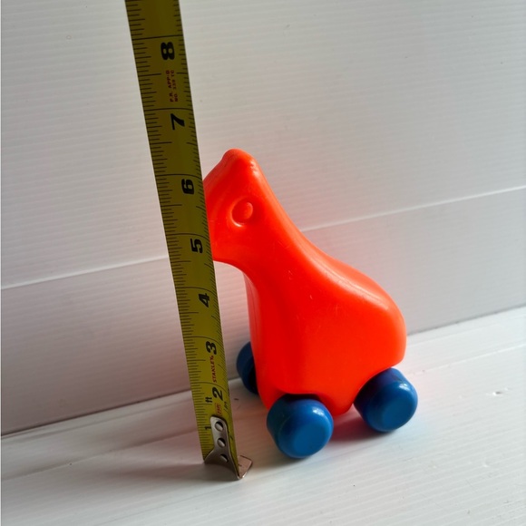 Little Tikes Orange Plastic Chunky Giraffe - Picture 4 of 5